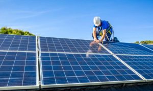 Installation et mise en production des panneaux solaires photovoltaïques à Seremange-Erzange